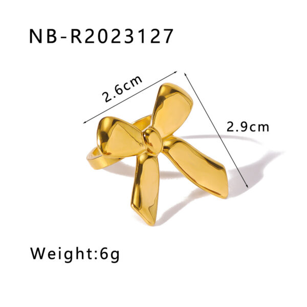 Bella bow ring