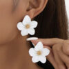 Small Flower Stud Earrings