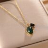 Emerald Noir Necklace