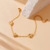 Hearty necklace and Bracelet set